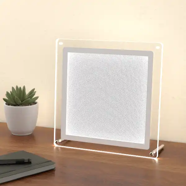 Crystal LED Light Box - Desktop